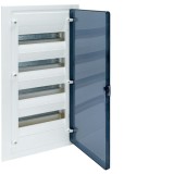 Tablou Electric Hager VF412TD, 48 Module (4x12), Ușă Transparentă, IP40