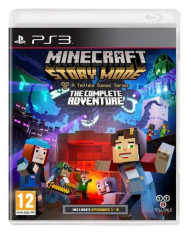 Minecraft Story Mode Complete Adventure PS3 foto