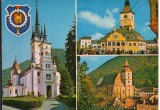 CPI B13473 CARTE POSTALA - BRASOV. BISERICA SF NICOLAE, NEAGRA, CASA SFATULUI