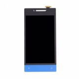 Display LCD Original HTC Windows Phone 8S Alb + Banda Flexibila