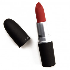 Ruj de buze MAC Powder Kiss Lipstick 316 Devoted To Chili foto