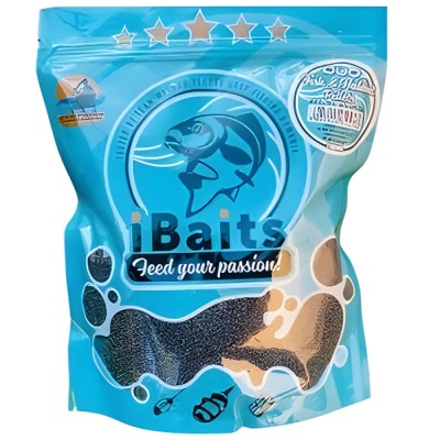 Pelete iBaits Duo Fish Halibut, 2mm, 800g foto