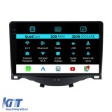 Navigatie Dedicata Peugeot 10 Citroen C1 Toyota Aygo (2014 - 2022), 9Inch, 2Gb Ram, 32Gb Stocare, Carplay Performance AutoTuning