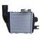 Intercooler Kia Sportage (JE), 08.2004-03.2010, Tucson, 08.2004-03.2010, motor 2.0 CRDI 83/100/103/110kw, diesel, cu/fara AC, aluminiu brazat/plastic