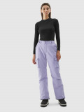 Pantaloni de snowboard membrana 10000 pentru femei - mov, 4F Sportswear
