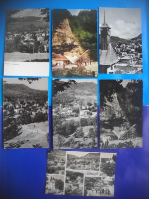 HOPCT LOT NR 325 OLANESTI ..JUD VALCEA -7 CARTI POSTALE-RPR-CIRCULATE foto