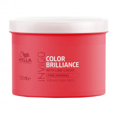 Masca pentru Par Vopsit, Fin sau Normal Wella Invigo Color Brilliance Masca Fine/Normal 500 ml