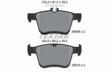 Set placute frana TEXTAR 2500801