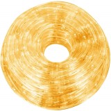 Instalatie furtun luminos LED de Craciun, 10 m, 240 LED, alb cald