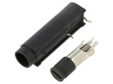 Clemă neagră 10A, 250VAC, IP40 - FAU