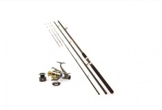 Set lanseta feeder de 3m cu mulineta kt3000 pokarpfishing putere aruncare 120/180g foto