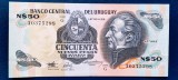 URUGUAY 50PESOS-1989 P61 UNC