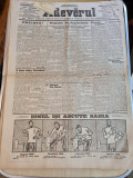 Adevarul 28 martie 1915-art. primul razboi mondial,caricatura ionel bratianau