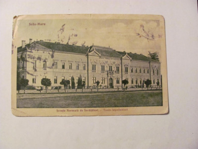 GE - Ilustrata Satu Mare &amp;quot;Scoala Normala de Invatatori&amp;quot; 1930 foto