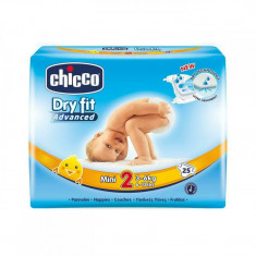 Chicco - Scutece Dry Fit Advanced Mini, nr.2, 3-6kg, 25buc