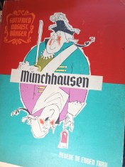 MUNCHHAUSEN: Uimitoarele Aventuri ale Baronului. Gottfried Burger, Eugen Taru. 1966