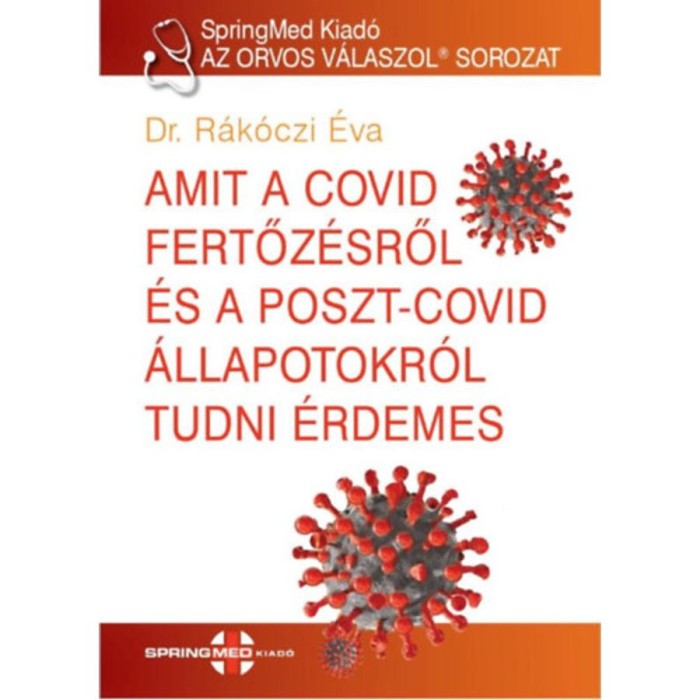 Amit a Covid fertőz&eacute;sről &eacute;s a poszt-covid &aacute;llapotokr&oacute;l tudni &eacute;rdemes - R&aacute;k&oacute;czi &Eacute;va