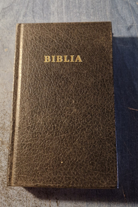 Biblia sau Sfanta Scriptura vechiul si noul testament 1990