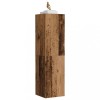 Gossi dulap tv, lemn vechi, 30,5x30x110 cm, lemn prelucrat