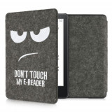 Husa pentru Kindle Paperwhite 11, Textil, Gri, Kwmobile, 56260.02