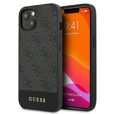 Husa Telefon iPhone 13 Mini Guess Dura Neagra foto