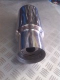 toba sport inox cu 1 iesire cu silencer