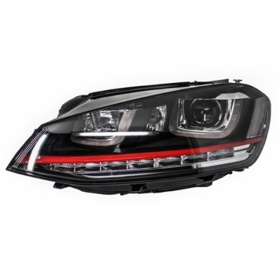 Far Stanga Am Volkswagen Golf 7 2012&amp;rarr; 3D LED R20 GTI Design HLVWG7GTILED foto