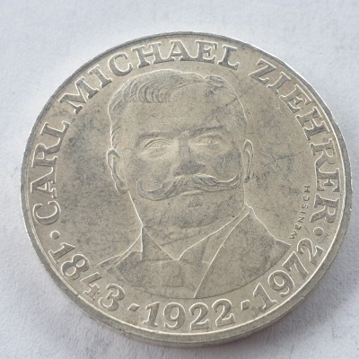 Austria 25 schilling 1972 argint foto