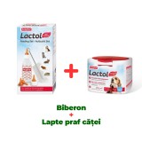 Set de hrănire Lactol Beaphar + Lapte praf căței 250 gr