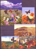 TURKMENISTAN 2002 FAUNA FLUTURI
