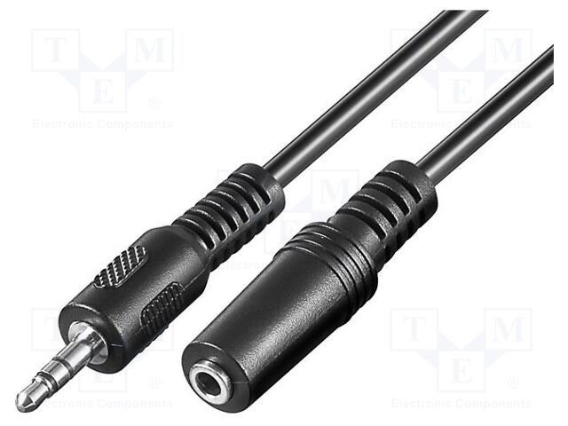 Cablu Jack 3,5mm 3pin Mufă - Goobay, 3m