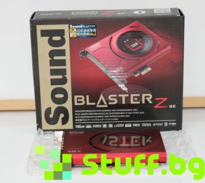 Звукова карта Creative SoundBlaster Z SE PCI-E 5.1 foto