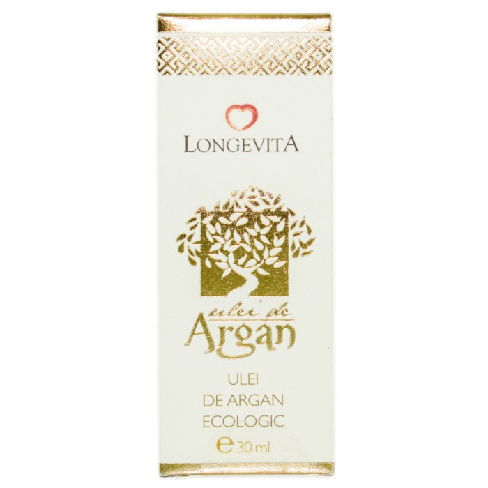 Ulei argan presat la rece eco 30ml longevita