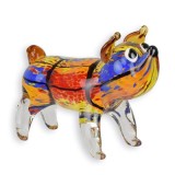 Caine-figurina din sticla Murano MG-174