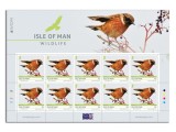 MAN 2019 EUROPA CEPT - PASARI -serie 1 timbru in coala de 10 Mi.2455 MNH**