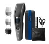 Aparat de tuns Philips HC7650/15, 28 trepte, 0.5-28mm, Litiu-Ion, Lavabil, Negru/Albastru