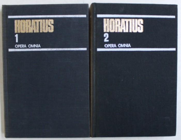 OPERA OMNIA VOL. I - II de HORATIUS