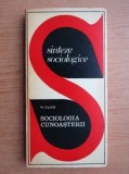 H. Culea - Sociologia cunoașterii