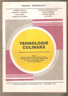 Tehnologie Culinara-G. Pirjol, C. Brumar foto