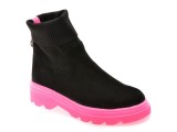 Ghete FLAVIA PASSINI negre, T01, din piele intoarsa