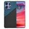Husa pentru Motorola Edge 50 Pro, Techsuit, Carbonite FiberShell, Neagra Bleu