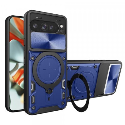 Husa pentru Google Pixel 9 Pro XL, Techsuit, CamGuard Pro, Albastra foto