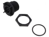 Conector circular soclu mamă 8 pini IP68 125V