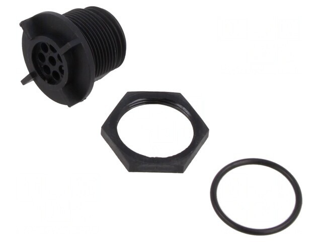 Conector circular soclu mamă 8 pini IP68 125V