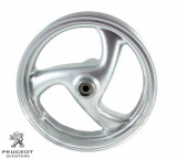 Janta fata originala Peugeot Elyseo - Elystar - Trekker - Vivacity - Vivacity 2 2T 50-100cc (pentru roata 12&quot;) - culoare: argintie
