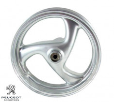 Janta fata originala Peugeot Elyseo - Elystar - Trekker - Vivacity - Vivacity 2 2T 50-100cc (pentru roata 12&amp;#039;) - culoare: argintie foto