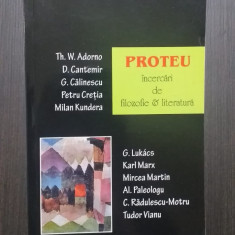 PROTEU - INCERCARI DE FILOZOFIE SI LITERATURA - PETRU VAIDA