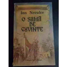 O Sama De Cuvinte - Ion Neculce ,540808