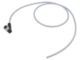 Conector M12 HARTING mufă mamă 4 pini &icirc;n unghi cablu 1m PVC