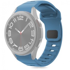Curea Tech-Protect Silicone Line pentru Samsung Galaxy Watch7 / Watch FE / Watch6 / Watch5 / Watch4 Series, Bleu foto